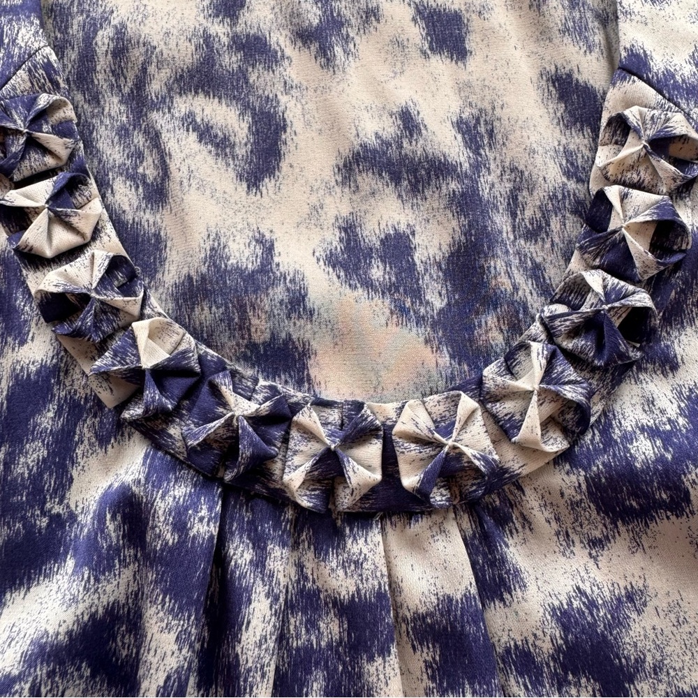 Halogen Silk Sleeveless Blouse Hidden Zipper Periwinkle Blue Purple Size XS - Picture 3 of 8